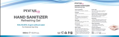 500 (Plyfah Hand Sanitizer Refreshing Gel 500ml Label Eng 01)